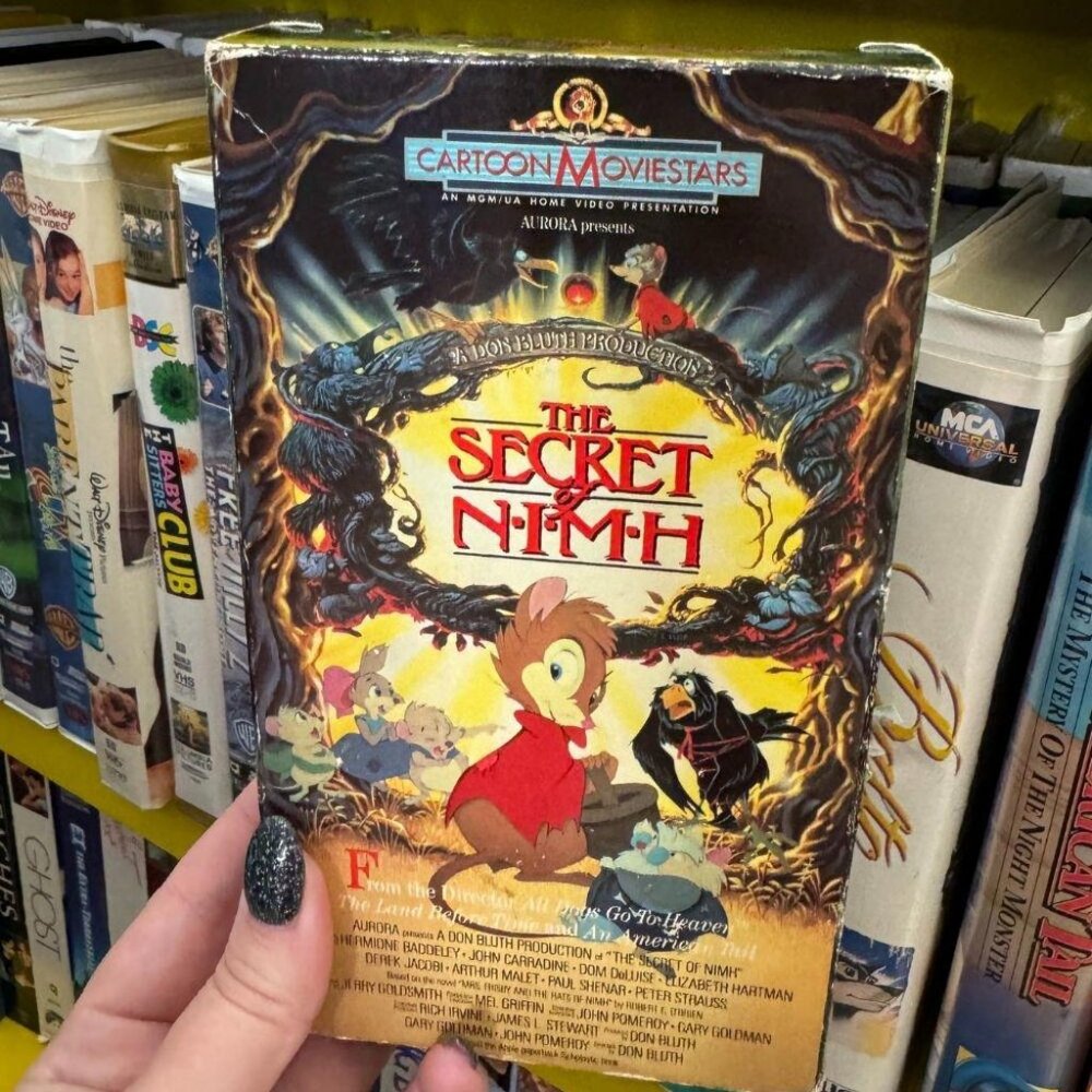 THE SECRET OF N.I.M.H VHS